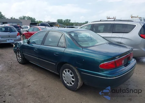 1998 Buick Century Custom z USA, uszkodzony, nr VIN 2G4WS52M4W1563708